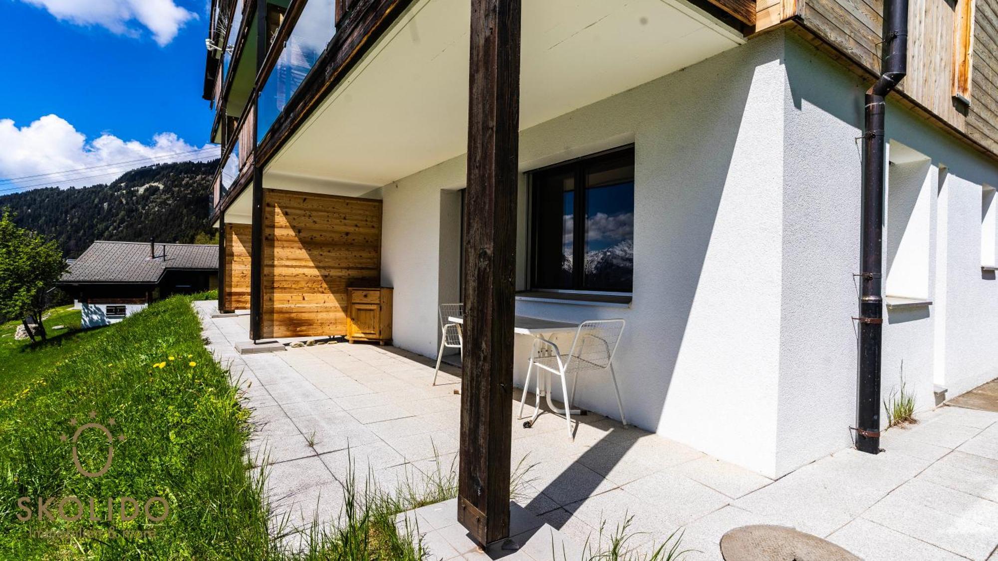 Haus Caroline, Riederalp Mitte Apartment Exterior photo